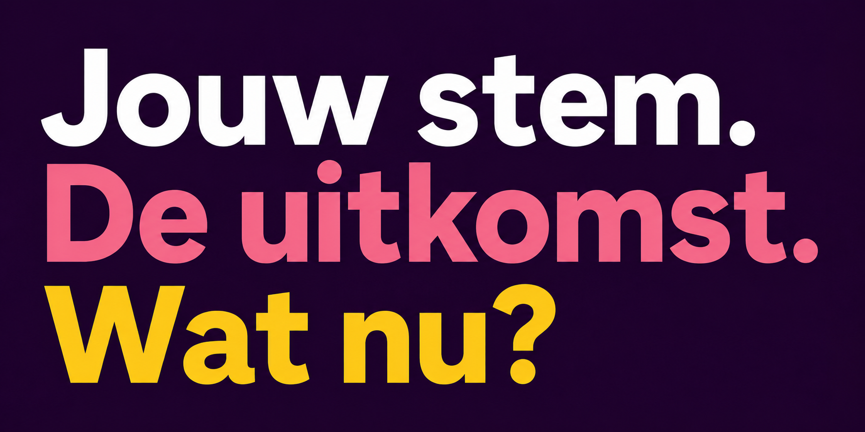 STADSGESPREKKEN – TERUGKOMDAG